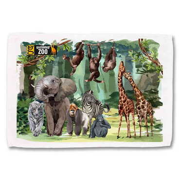 Myros - Zoo Themed Customised Digital Printed Table Mat 300x500 mm