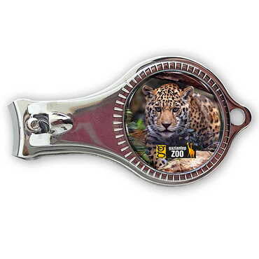 Zoo Themed Customised Metal Epoxy Nail Clipper 60x32x14 mm - Myros