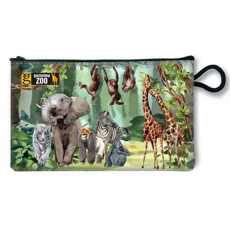 Zoo Themed Customised PVC Coin Purse 100x150 mm - 1