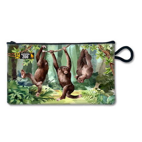 Zoo Themed Turkish Woven Wallet 183x97x8 mm - 1