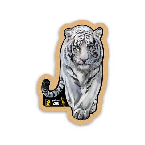 Zoo Themed Wooden Customised Souvenir Fridge Magnet - 1
